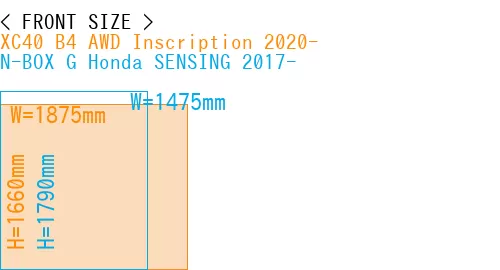 #XC40 B4 AWD Inscription 2020- + N-BOX G Honda SENSING 2017-